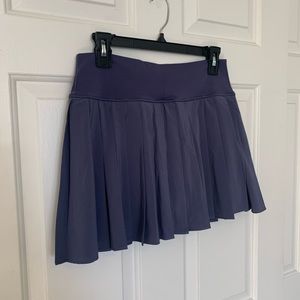 Aerie Offline Pleated Sport Skirt - Soft Blue
